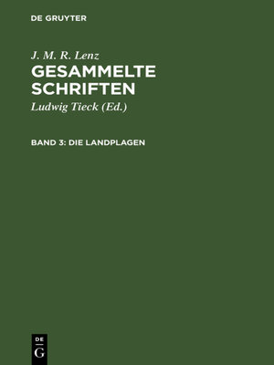 cover image of Die Landplagen